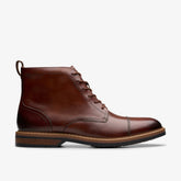 Aldwin Cap Mid Tan Leather | Clarks Sale