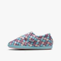 Fluffy Snug Kid Pink Multicolour | Clarks on Sale