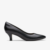 Kepley Vine Black Leather | Clarks Sale