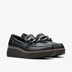Zylah May Black Leather | Clarks on Sale