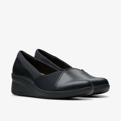 Suttyn Walk Black Leather | Clarks outlet