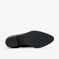 Morzine Sky Ankle Boot Black Leather | Clarks online