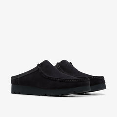Wallabee Slip Black Suede | Clarks outlet