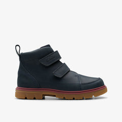 Lorcam Hi Kid Navy | Clarks on Sale
