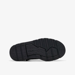 Lorcam Trail Kid Black Leather | Clarks on Sale