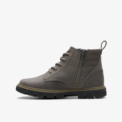 Lorcam Trail Kid Dark Grey | Clarks for sale