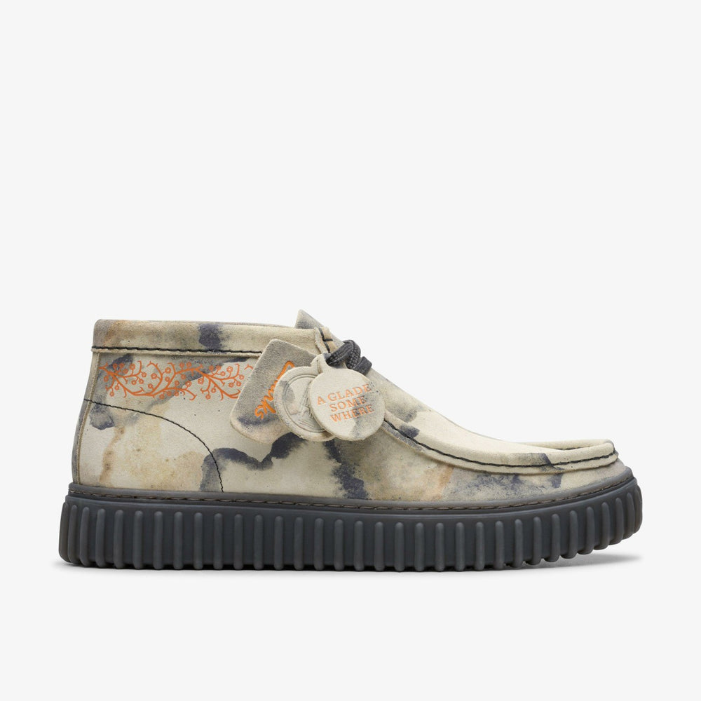 Torhill Tor Off White Camoflage | Clarks outlet