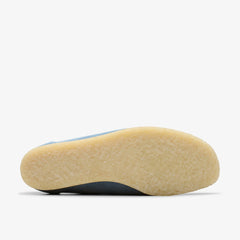 Wallabee Weave Powder Blue Suede | Clarks online