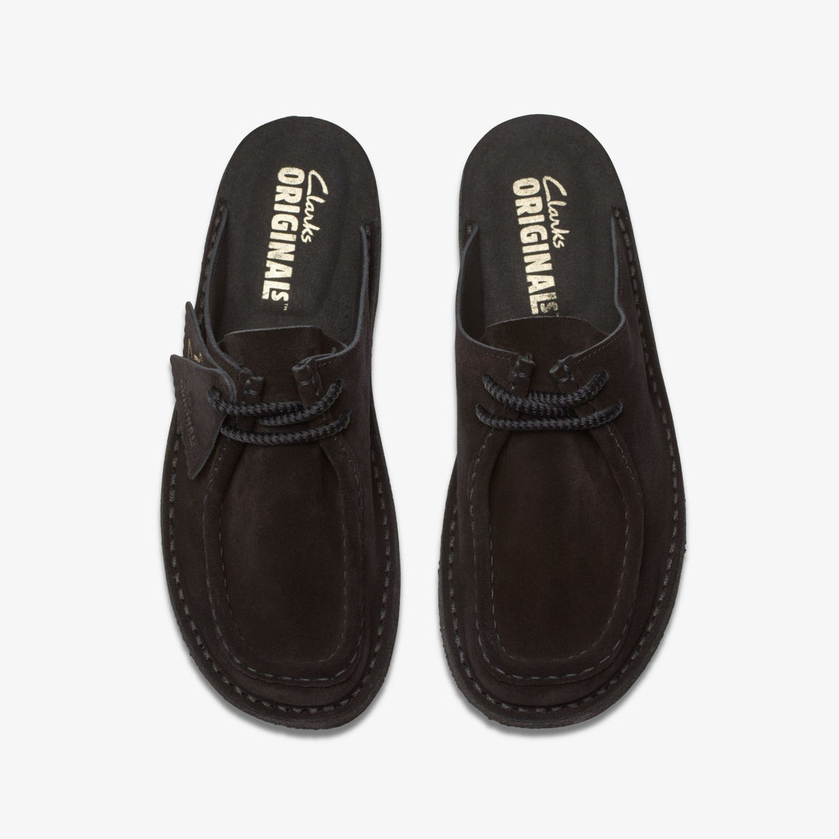 Desert Nomad Mule Black Suede | Clarks for sale
