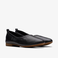 Fawna Soft Black Leather | Clarks for sale