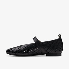 Fawna Jane Black Leather | Clarks on Sale