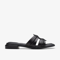 Ariany Mule Black Leather | Clarks on Sale