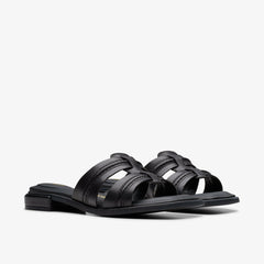Ariany Mule Black Leather | Clarks on Sale
