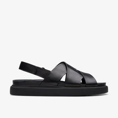 Aristella Sun Black Leather | Clarks for sale