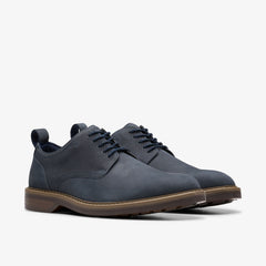 Aldwin Lace Navy Nubuck | Clarks on Sale