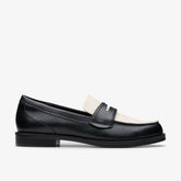 Straven Edge Black Combination Leather | Clarks discount