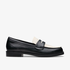 Straven Edge Black Combination Leather | Clarks discount
