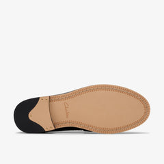Straven Edge Black Combination Leather | Clarks discount