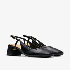 Nyta 45 Sling Black Combination Leather | Clarks online