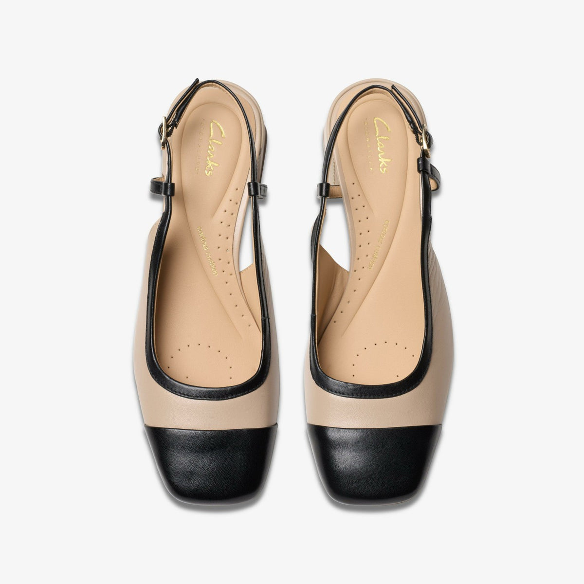 Nyta 45 Sling Sand Combination Leather | Clarks discount