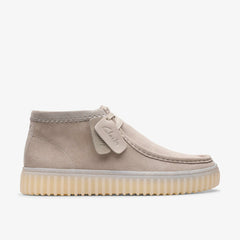 Torhill Hi Light Grey Suede | Clarks discount