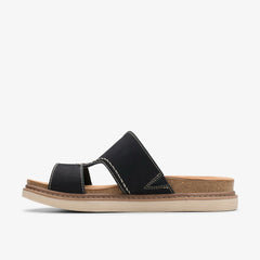 Arwell Walk Black Nubuck | Clarks on Sale