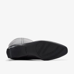 Edina Tall Black Leather | Clarks on Sale