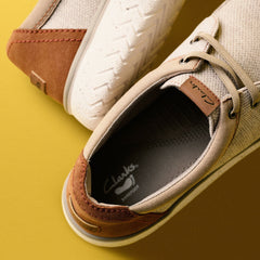 Relax Lite Lace Sand Textile | Clarks for sale