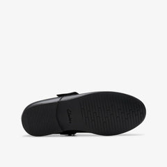 Finja Tap Older Black Leather | Clarks online