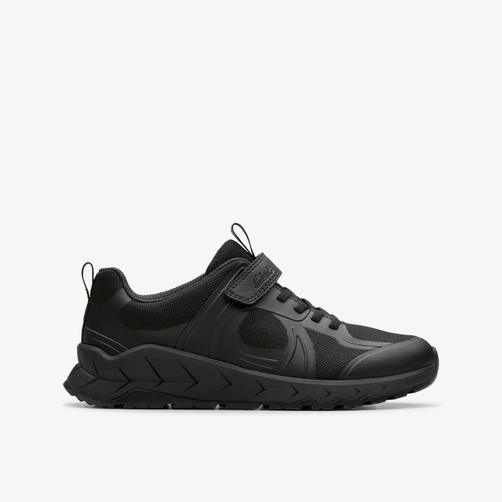 Selva Edge Kid Black | Clarks on Sale