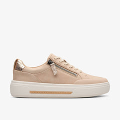 Hollyhock Zip Sand Nubuck | Clarks discount