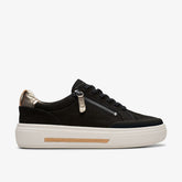 Hollyhock Zip Black Nubuck | Clarks on Sale