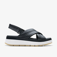 Tuscan Cross Black Leather | Clarks Sale