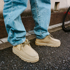 Meare Walla Boot Dark Sand Warmlined | Clarks on Sale