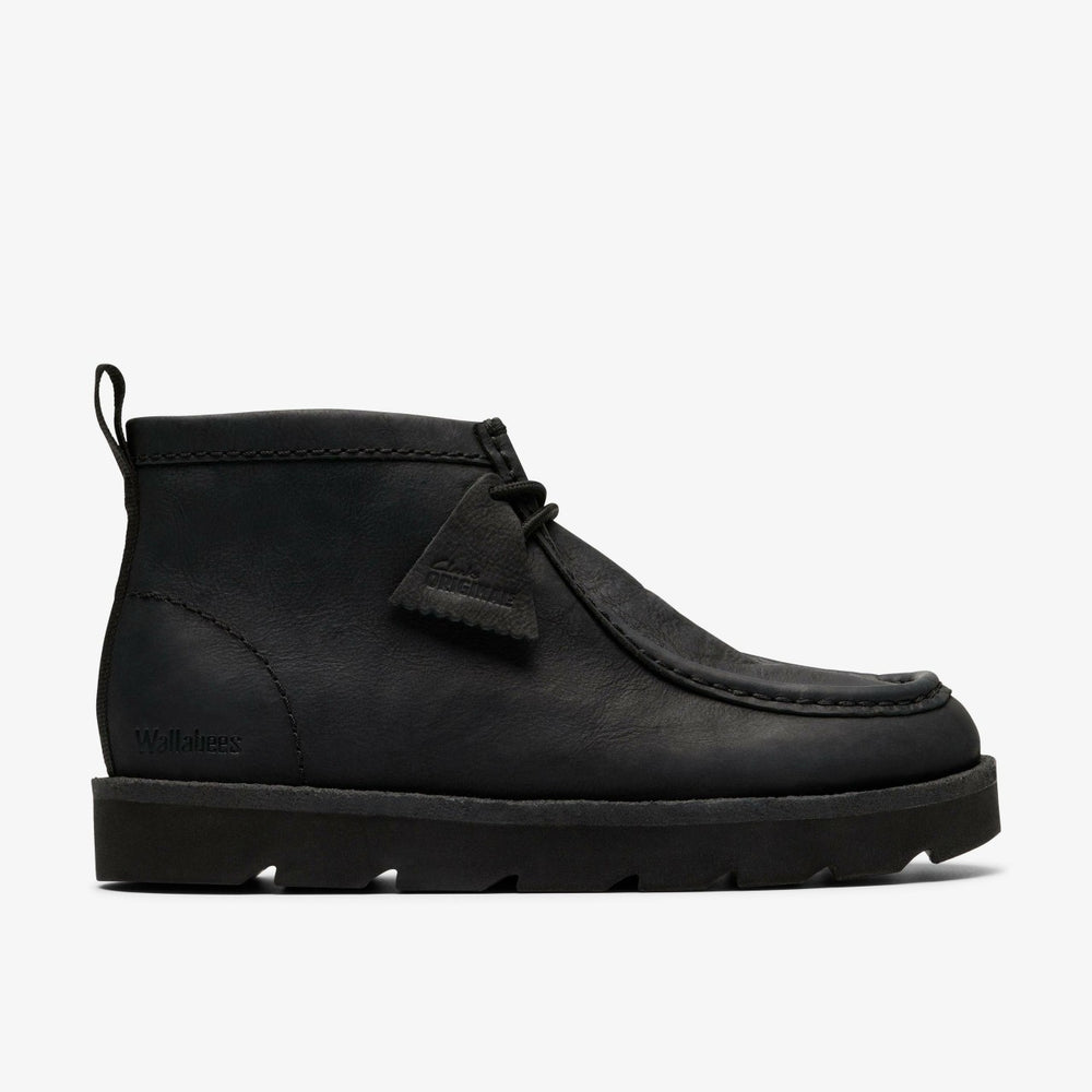 Meare Walla Boot Black Nubuck | Clarks for sale