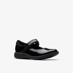 Etch Pure Kid Black Patent | Clarks discount