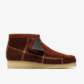 Wallabee Boot Rust Tweed Combination | Clarks online