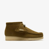 Wallabee Boot Green Suede | Clarks for sale