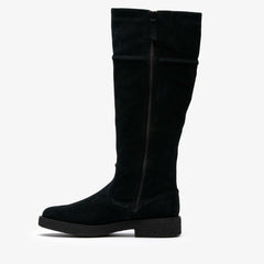 Nella Hi Black Suede | Clarks Sale