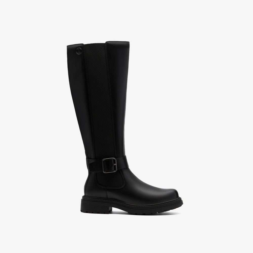 Orinoco 3 Tall Black Leather | Clarks outlet