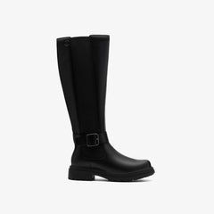 Orinoco 3 Tall Black Leather | Clarks outlet