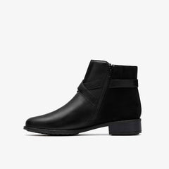 Havisham Bay Black Leather | Clarks online