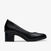 Shaya Poppy Black Leather | Clarks online