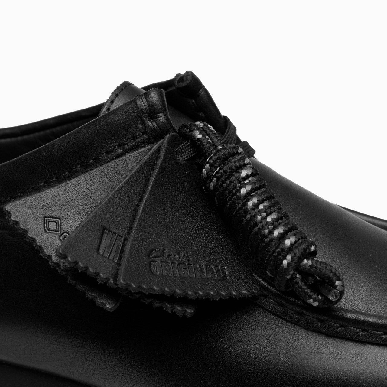 Wallabee GORE-TEX Black/Black Leather | Clarks discount