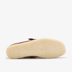 Wallabee T Bar Rose Brown Suede | Clarks online