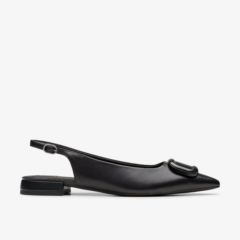 Sensa 15 Trim Black Leather | Clarks outlet