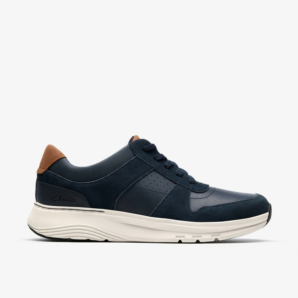 Motion Trek Go Navy Combination | Clarks outlet