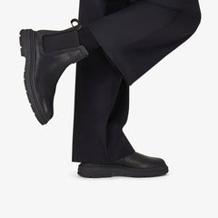 Badbury Easy Black Leather | Clarks discount