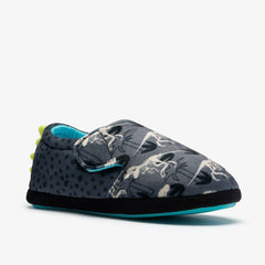Fluffy Snug Kid Dark Grey Interest | Clarks online
