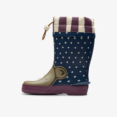Tarri Race Toddler Navy Combination | Clarks discount